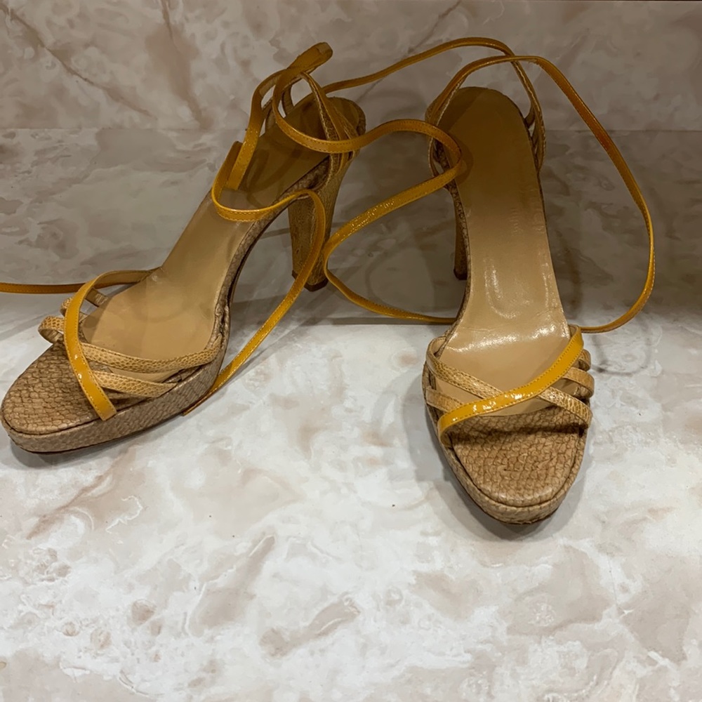John Galliano Strappy Heels
